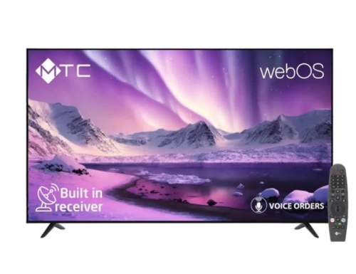 MTC 65 Inch UHD LED TV with Webos Smart Magic Remote Made in China MT65UH435BWOS