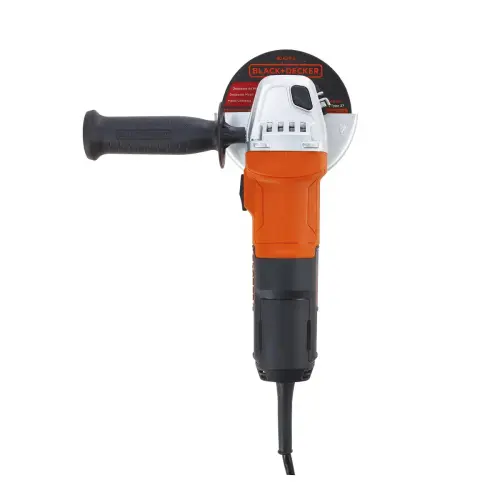 بلاك اند ديكر ماكينة صنفرة الزوايا الصغيرة سلكية – قطر القرص 115 ملم – 650 واط – برتقالي/أسود – G650MEA3-B5