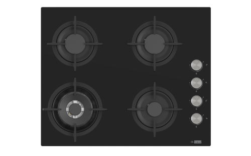 موقد بيلت ان جل جنرال  4 عيون       اربع عيون غاز مطلي أسود مفاتيح جانبية  صنع في تركيا SB025