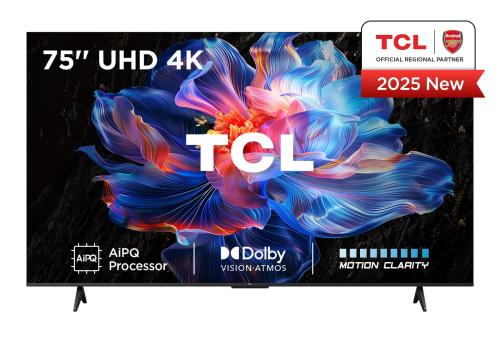 تلفزيون ال أي دي تي سي ال  75 بوصة  (4k-UHD) تلفزيون جوجل الذكي  60 هرتز  صنع في الصين 75V6C