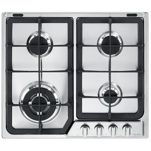 موقد غاز البا  60 سم بيلت ان  4 عيون غاز هيفي ديوتي تيفال(امامي)  صنع في ايطاليا ASENF65-445XD