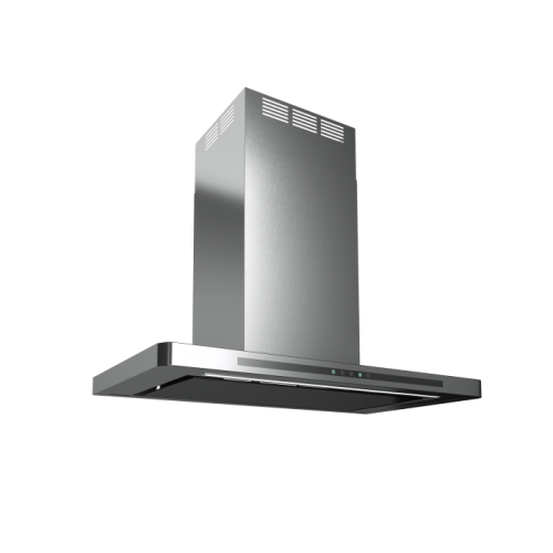 شفاط مطبخ البا  90 سم   ستيل ديزاين 90 سم قوة 1000حرف T  صنع في  AS KA180 90 S.STEEL