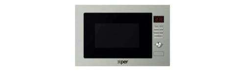 مايكرويف كهربائي اكسبير - 900 واط  ميكروويف اكسبير بلت ان 30 لتر 900 واط بشواية استيل -XP30SBTMW - صنع في الصين XP30SBTMW
