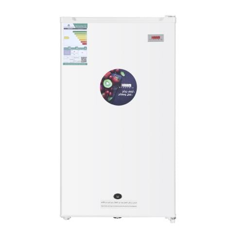ثلاجة باب واحد هام - 3.2 قدم أبيض  - صنع في الصين HM120WRF-O23