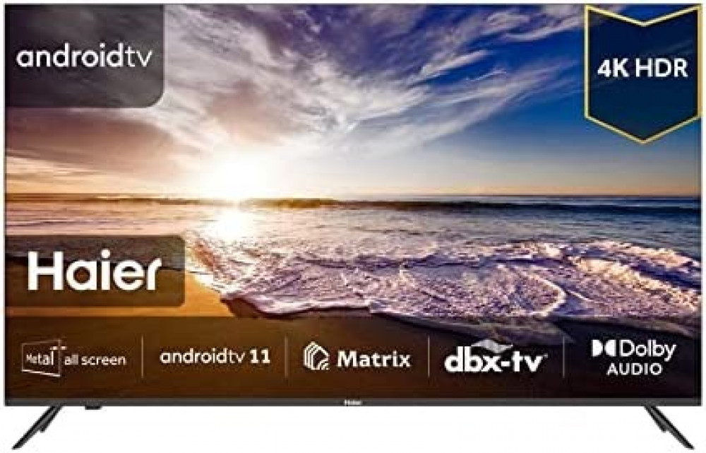Haier LED TV 50 Inch 4K Made in China Android 11 HDR H50K5UG - شركة عناية  الهواء للتكييف والتبريد