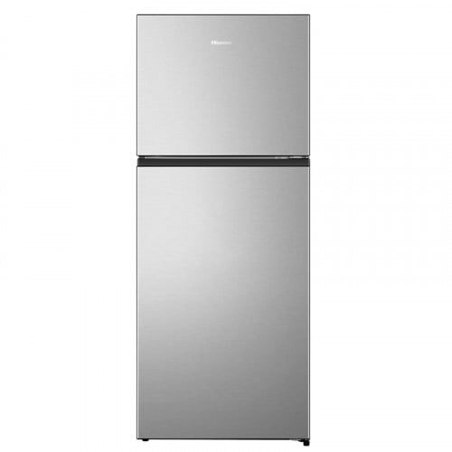 Hisense Top Freezer Refrigerator Energy Efficiency D Net Capacity 375 Liters 13.5 Cu. Ft Stainless Steel Made in China RL50W2NL