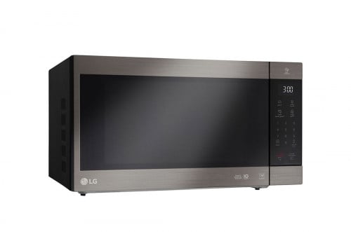 LG Solo Electric Microwave / Even Heating / Smart Inverter 56 Liters Black Steel Made in China MS5696HIT