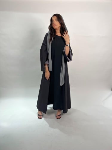 دبل فيس رمادي غامق ورمادي فاتح