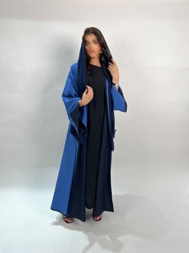 دبل فيس كحلي وازرق