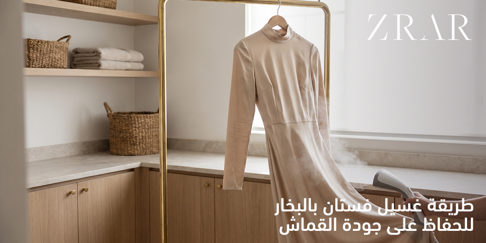 غسيل فستان بالبخار - زرار ستور