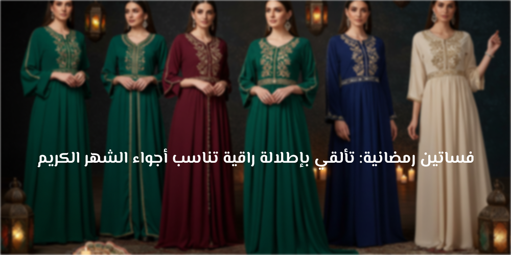 فساتين رمضانية