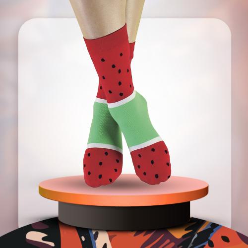 Watermelon Sock