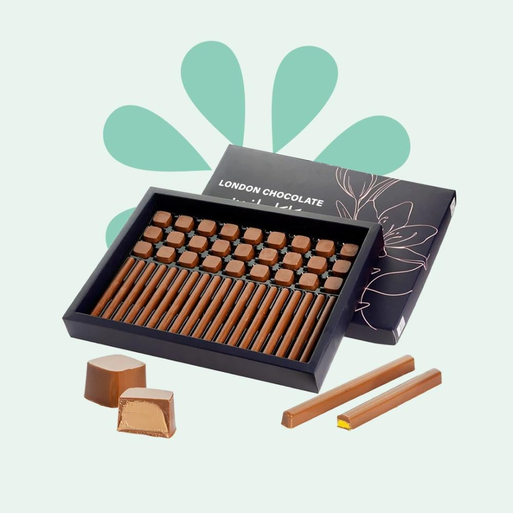 كاكاو لندن شوكولاتة كندر ويفر فاخرة من رهش