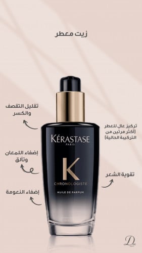 زيت مُعطر لجميع أنواع الشعر