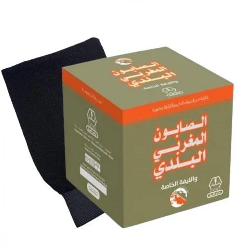 صابون مغربي + الليفة الخاصة من وادى النحل - 300 جر...