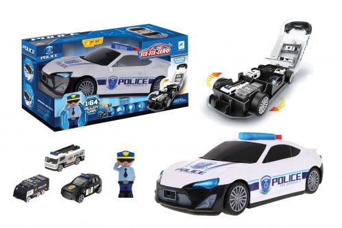 سيارة الشرطة و الملحقات الداخلية