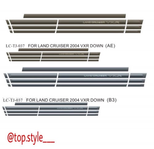 خط تيوتا لاندكلوزر 2004 VXR تحت