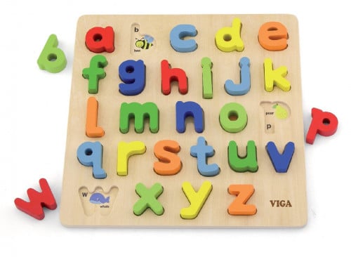 بزل القطع - الحروف الصغيره