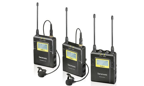Saramonic UWMIC9 UHF Wireless Receiver With DUAL B...