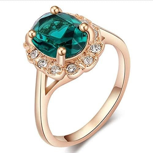 خاتم نسائي مطلي بالذهب مقاس 7 أمريكي RING GOLD PLATED SIZE 7