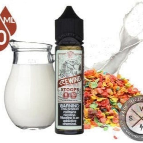 نكهة فيب روثلس رقائق مشكلة بالحليب Ruthless Rewind Stoops Vape