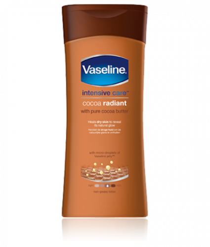لوشن جسم من فازلين مع زبدة الكاكاو النقية (احجام مختلفه)