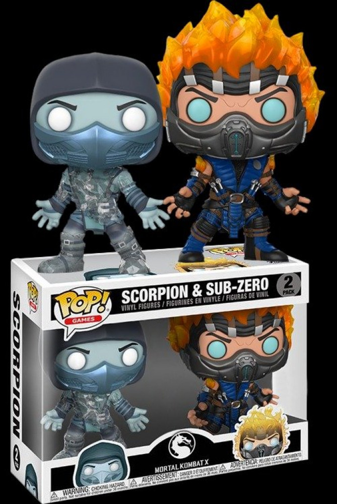 mortal kombat funko pop 2 pack