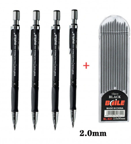 قلم رصاص عدد(4) مع 12 عبوة مجانية