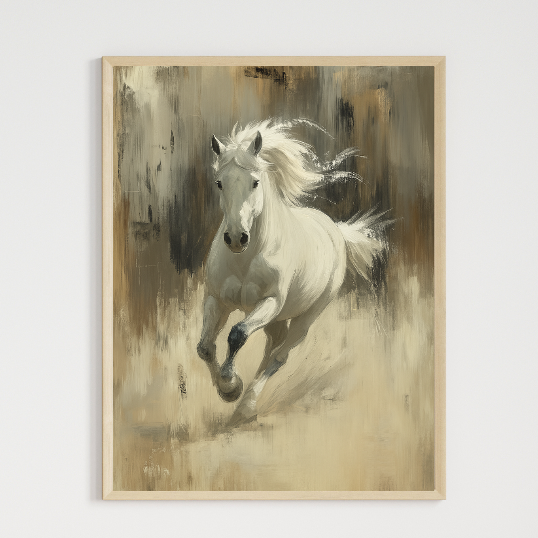 لوحات فن خيول