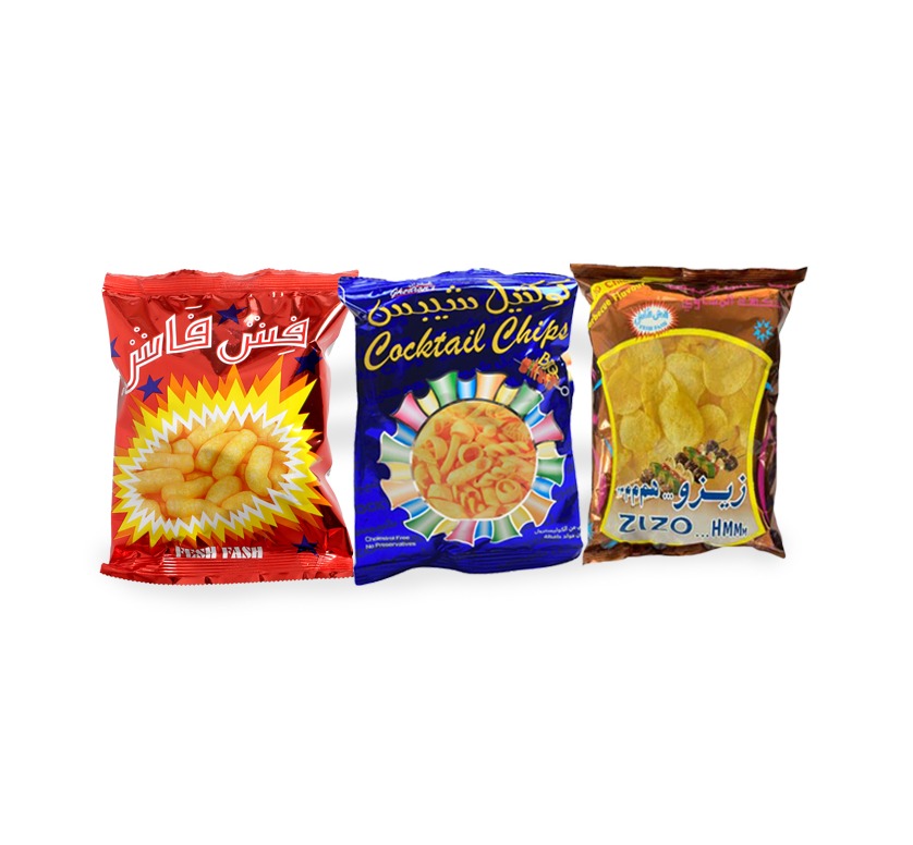 قرمشات منوعة