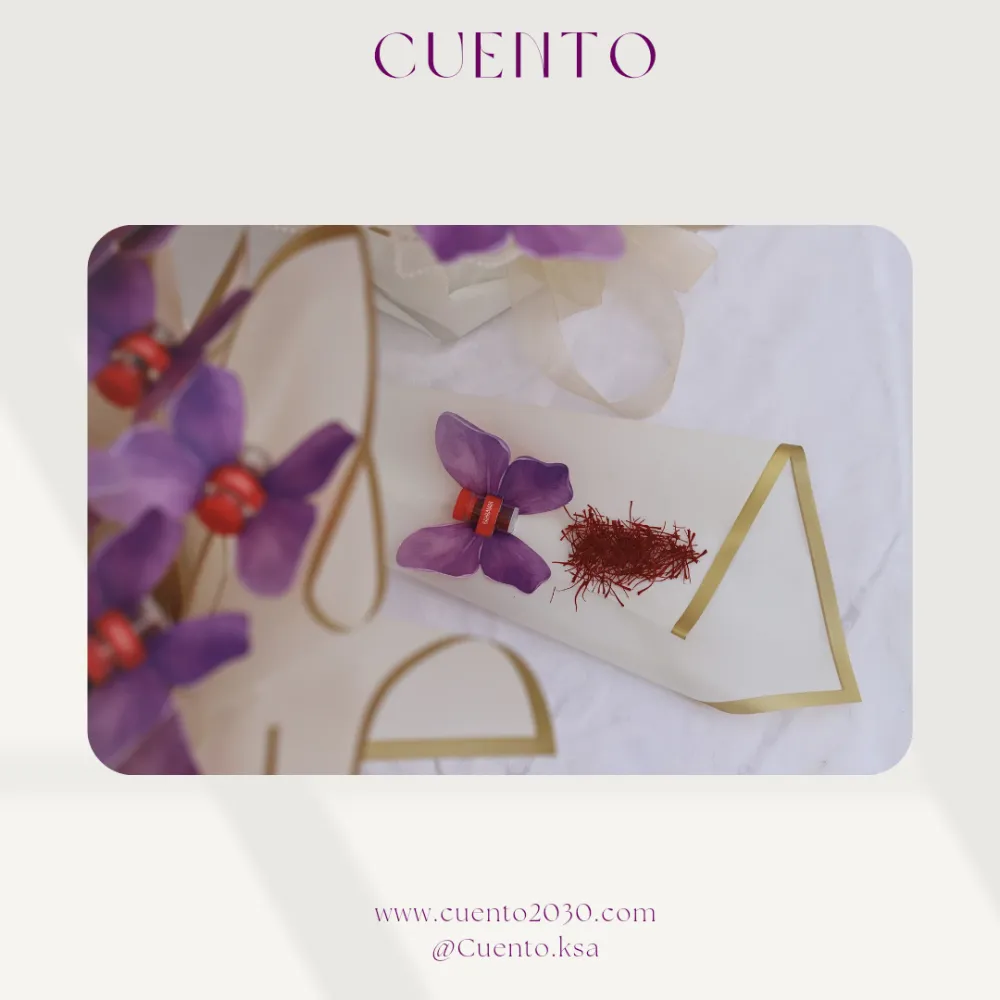 باقات فراشة الزعفران