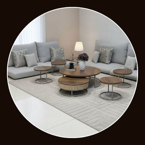 طاولات تقديم