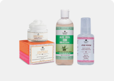 مجموعة العناية بالبشرة والزيوت