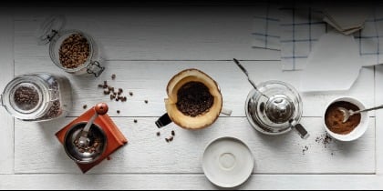 تحضير القهوة