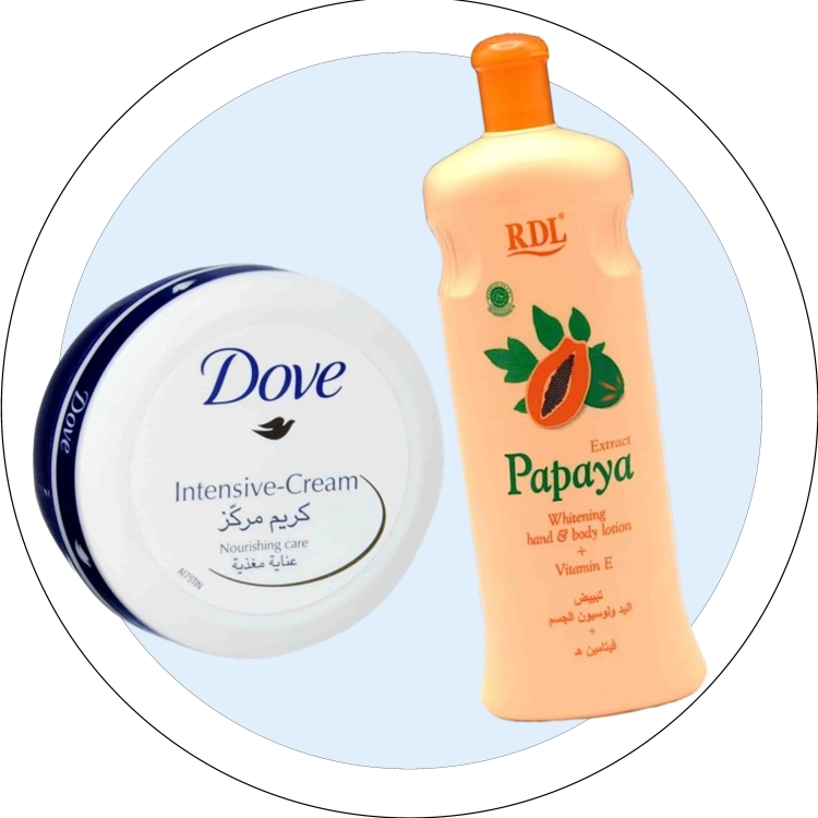 كريمات ومرطبات