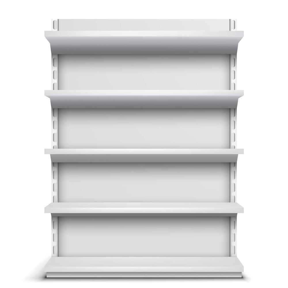 رفوف سوبر ماركت