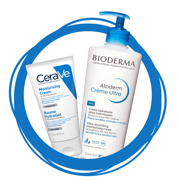 مرطبات وكريمات