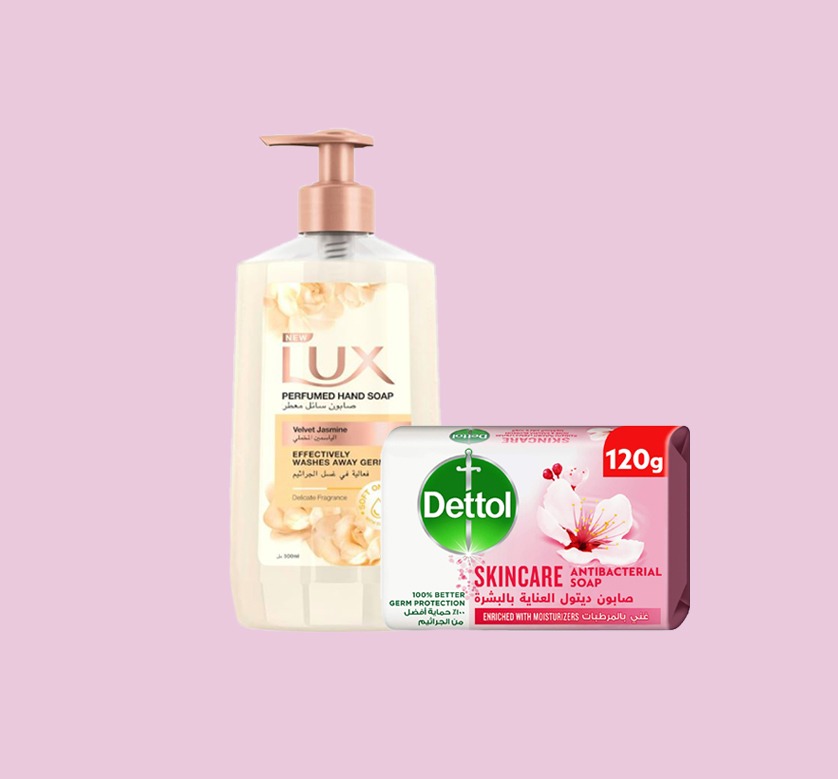 صابون الأيدي والجسم