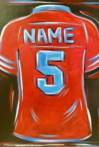 طباعة الاسم والرقم والشعارات