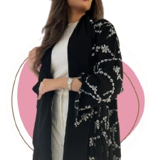 عبايات مطرزة