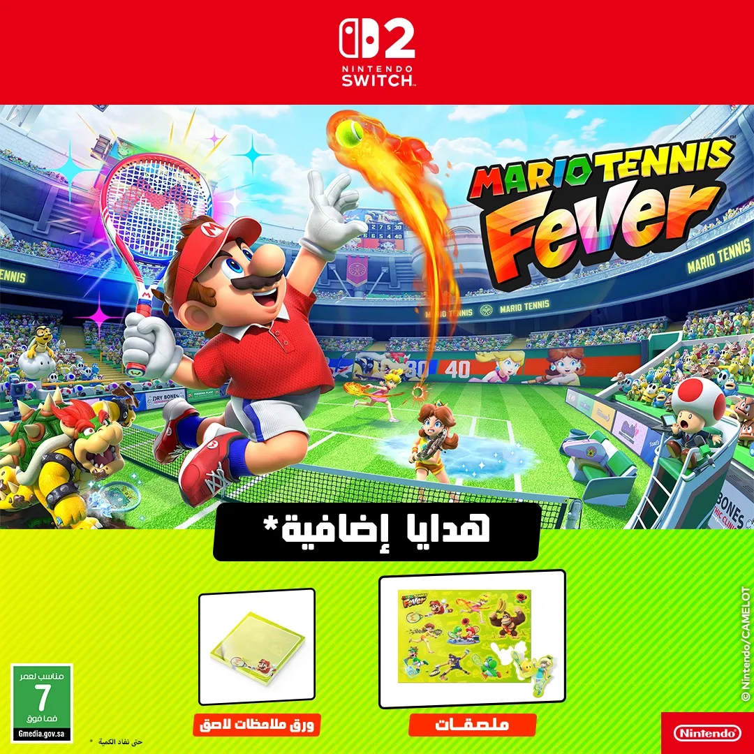 Mario Tennis Fever متوفرة للطلب المسبق