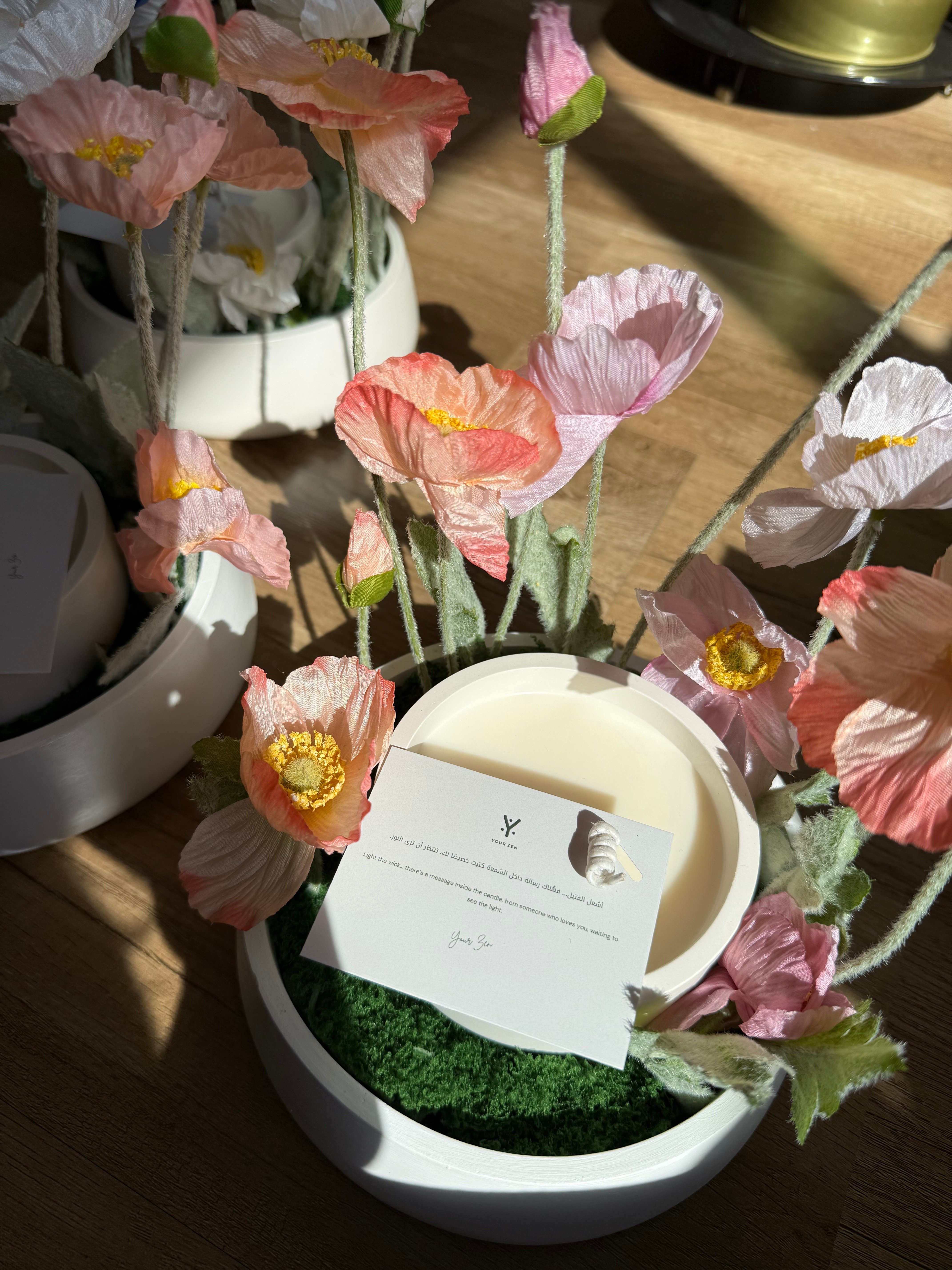 شمعة الرسالة المخفية