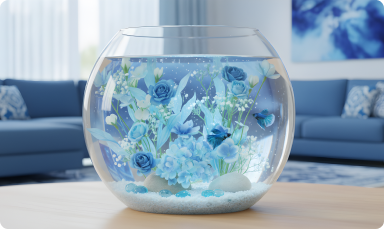 ورد ينور المكان… ويطوّل الأثر