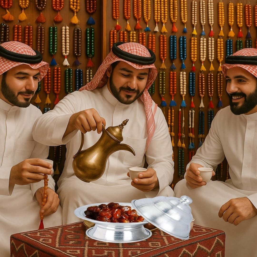 مسبحة الأحجار الكريمة