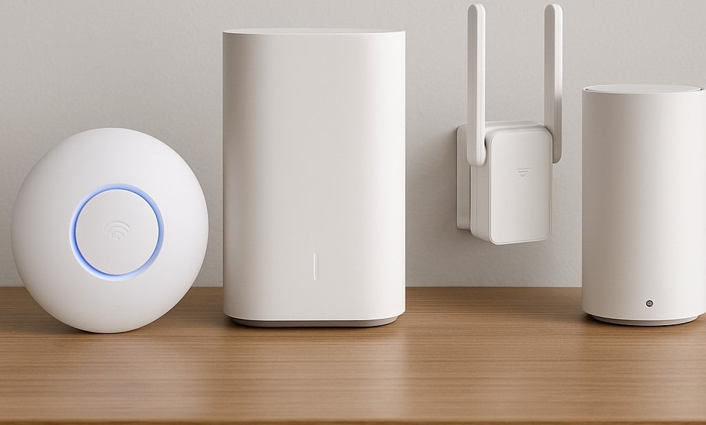 حلول شبكة Wi-Fi