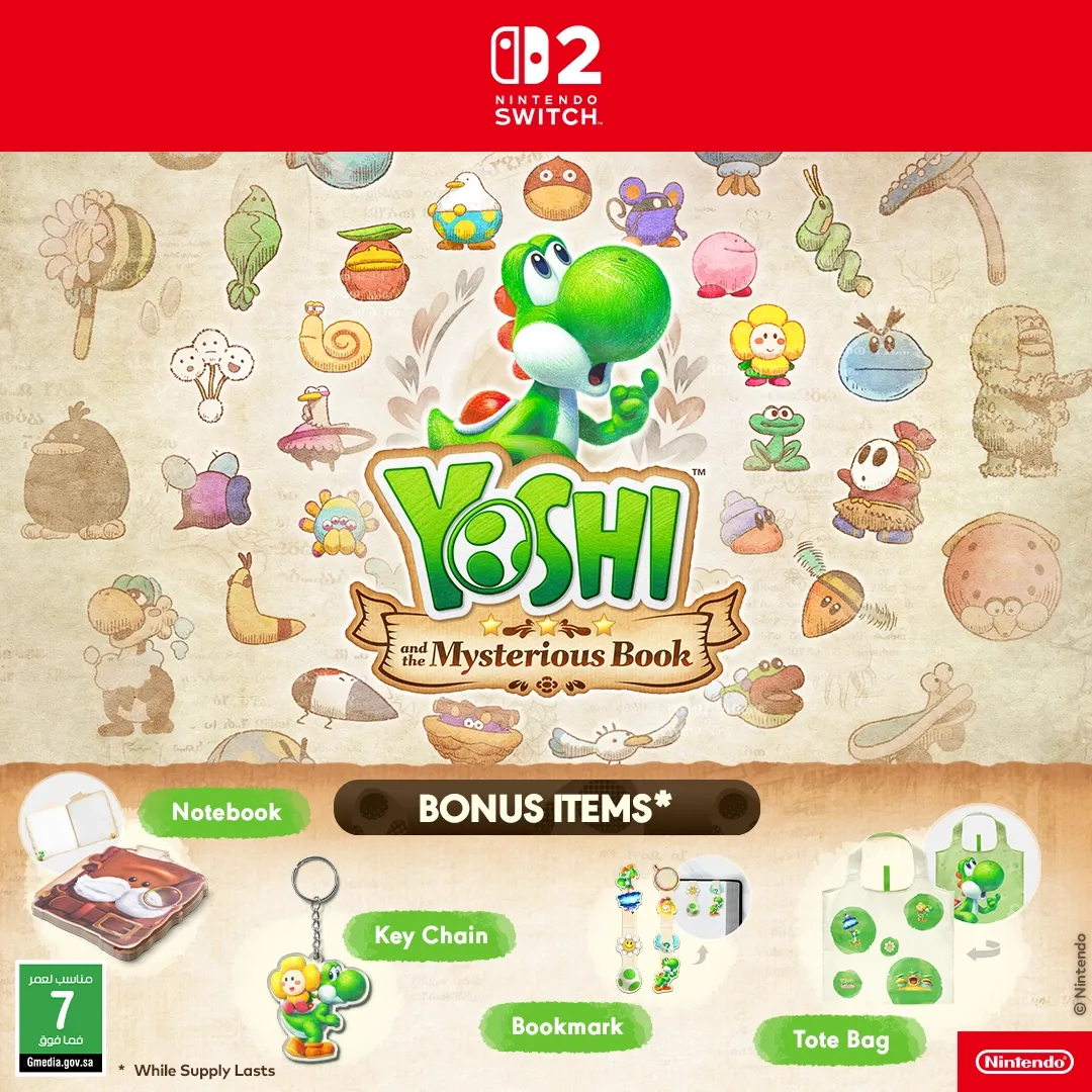 Yoshi and the Mysterious Book : Available for Pre-Order