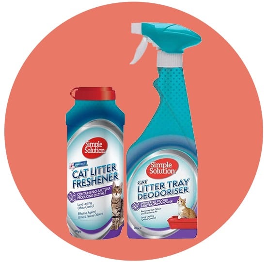 معطرات ومنضفات القطط