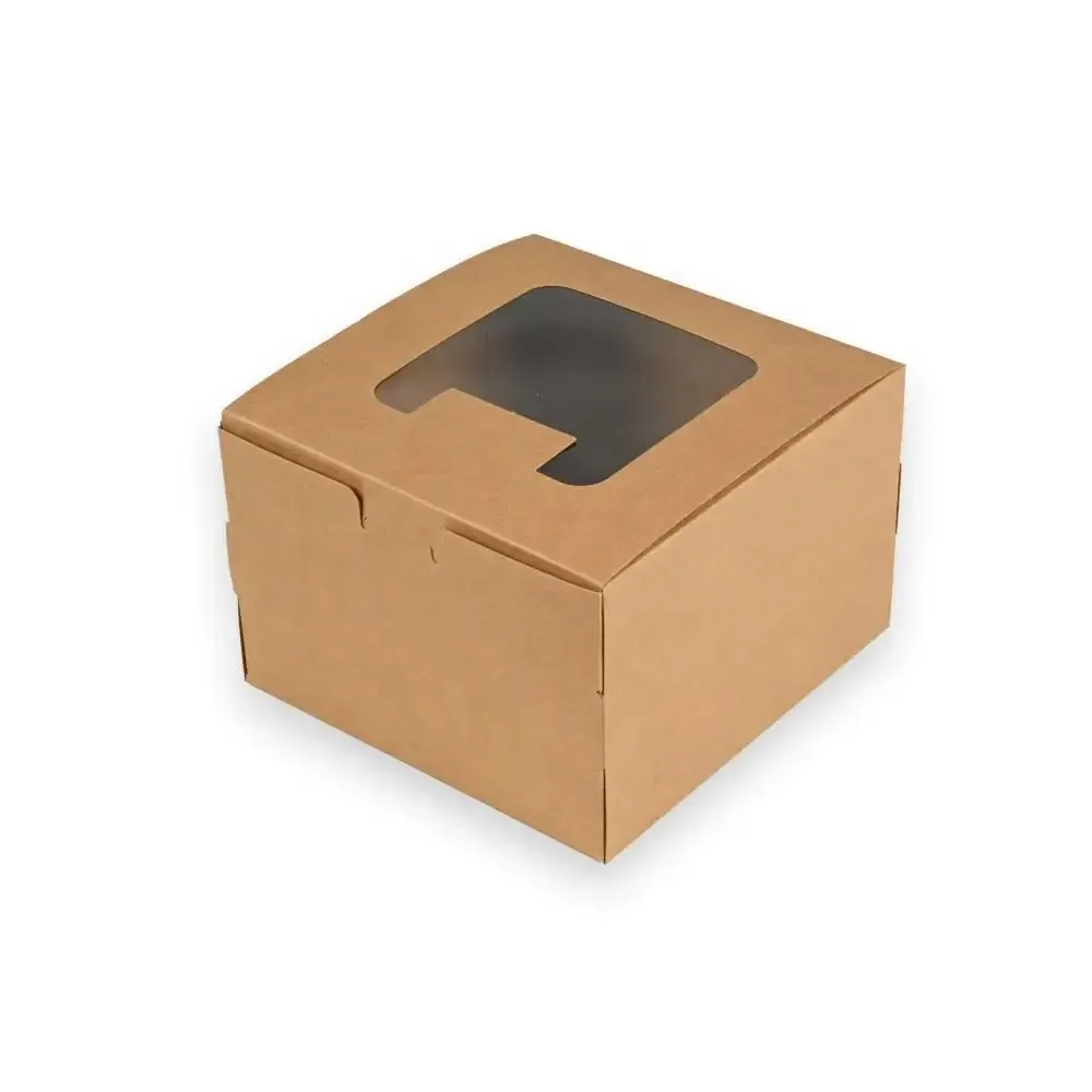 علب ورق بني