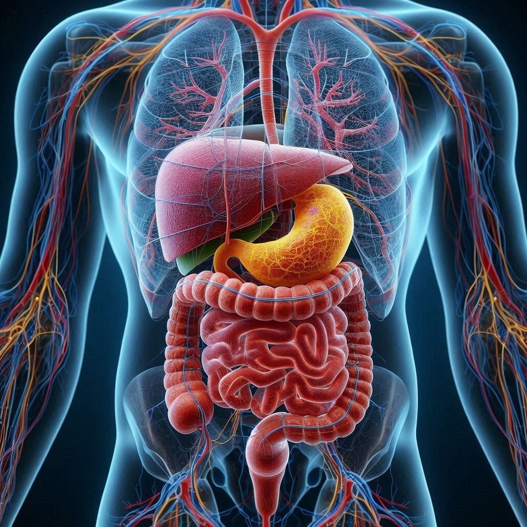 ياقات الهضم