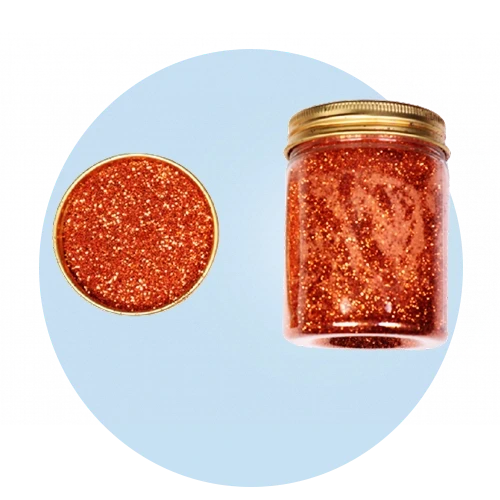 Resin accessories - glitter